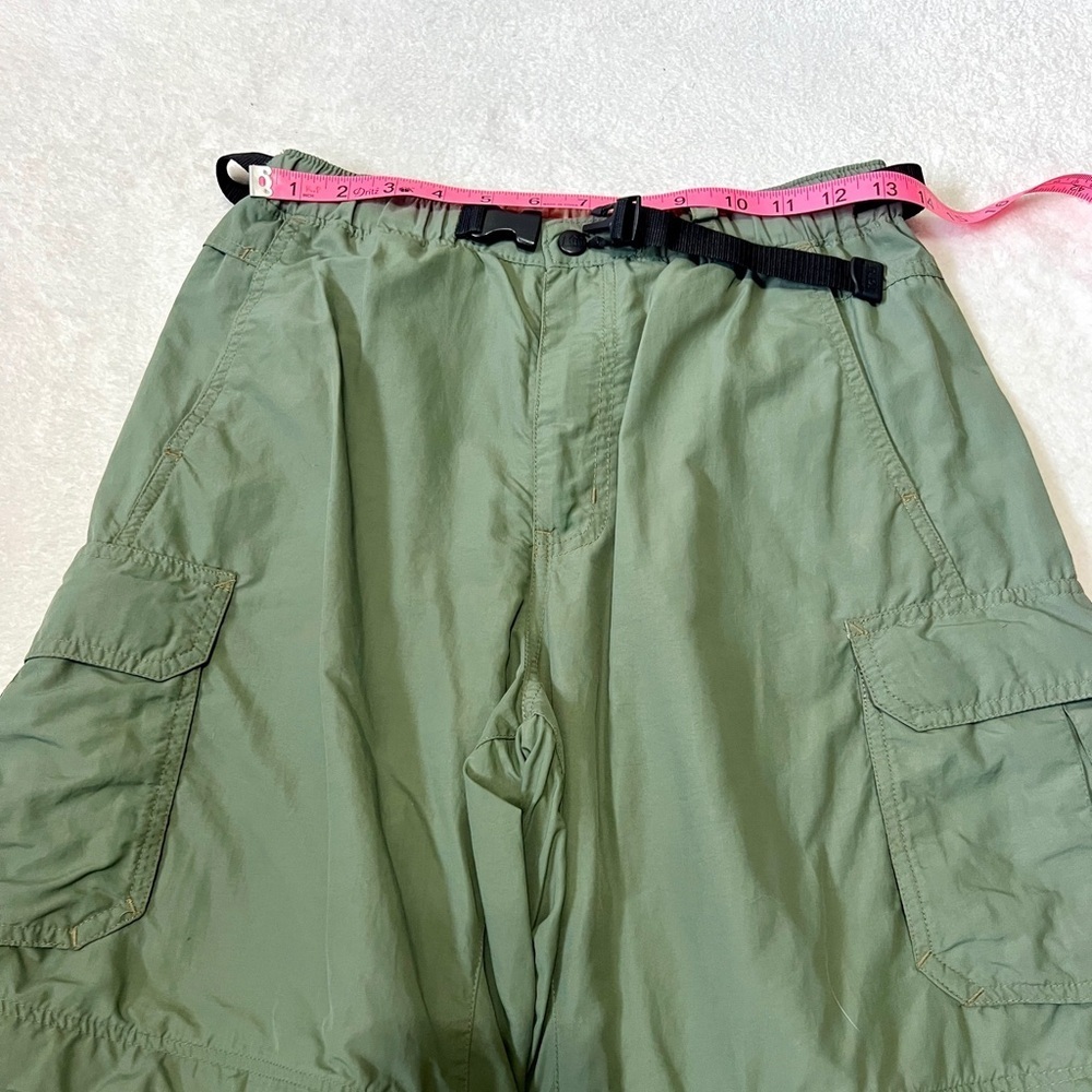 REI Men's Olive Cargo Zip-Off Short/Pants - Size Small (27"x30L) - Picture 12 of 15